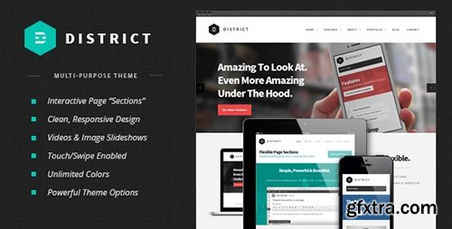 ThemeForest - District v1.3.3 - Responsive Multi-Purpose Theme - 4058457