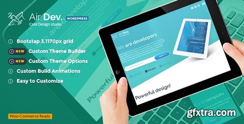 ThemeForest - AirDev v1.1.0 - Responsive WordPress Theme - 10819290