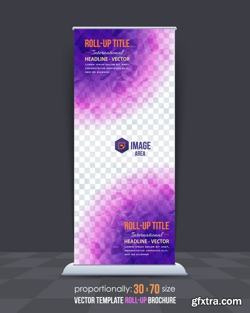 Collection of vector image banner flyer advertising board billboard 25 EPS