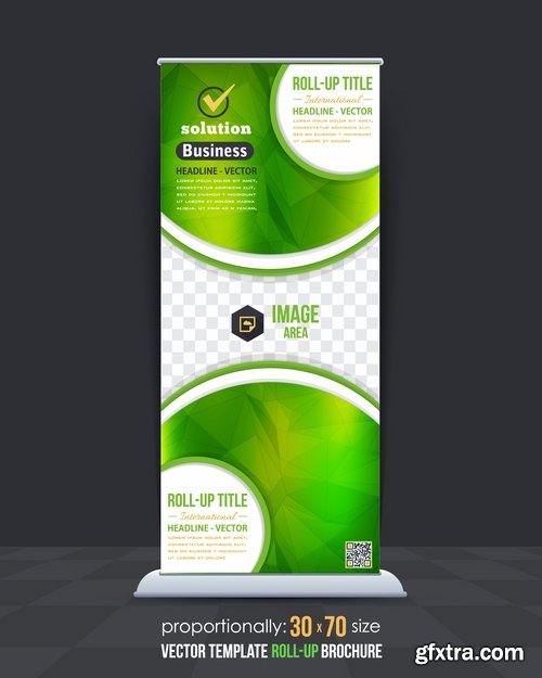 Collection of vector image banner flyer advertising board billboard 25 EPS