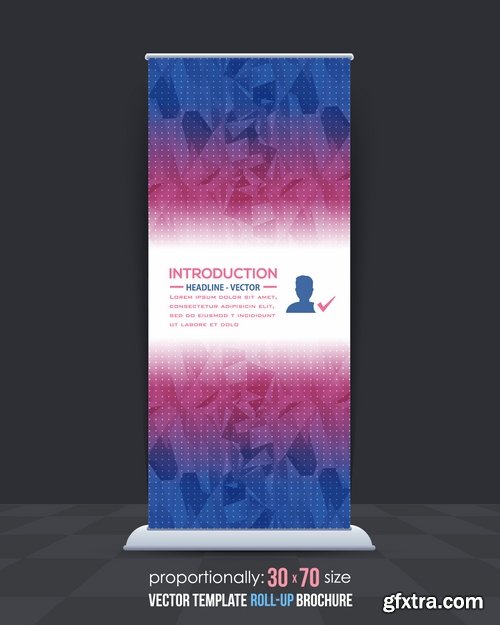 Collection of vector image banner flyer advertising board billboard 25 EPS