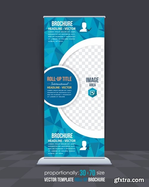 Collection of vector image banner flyer advertising board billboard 25 EPS