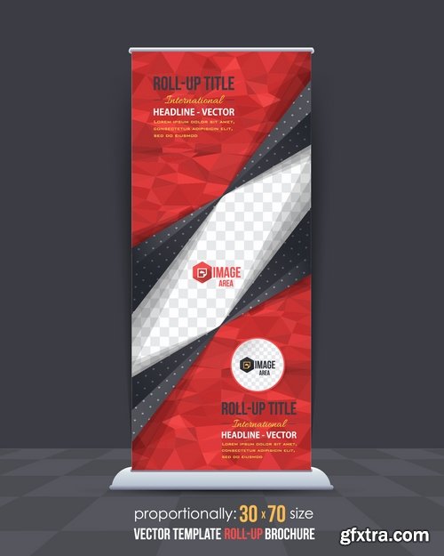 Collection of vector image banner flyer advertising board billboard 25 EPS