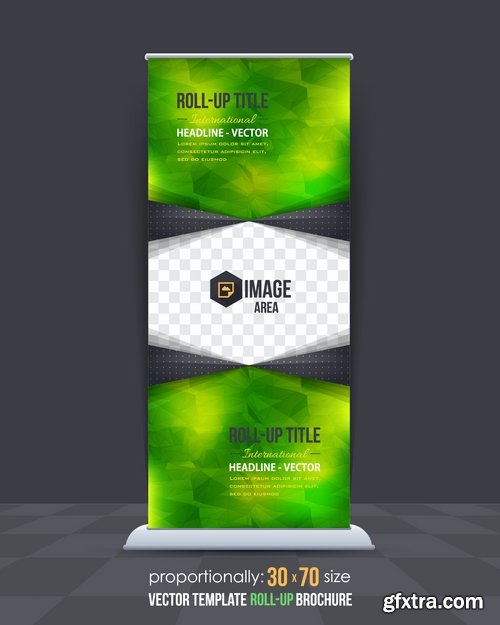 Collection of vector image banner flyer advertising board billboard 25 EPS