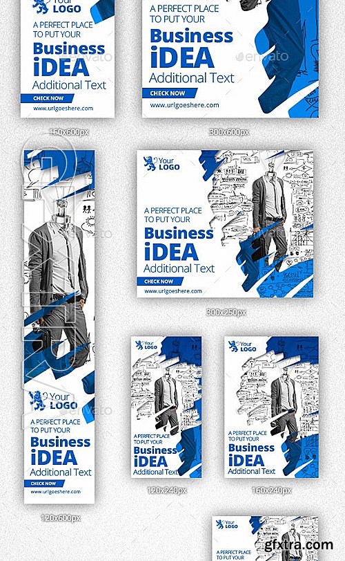 GraphicRiver - Business Marketing Web & Facebook Banners 11469355