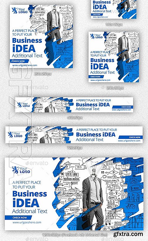 GraphicRiver - Business Marketing Web & Facebook Banners 11469355