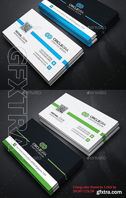 GraphicRiver - Criclegra Corporate Business Card 11865180