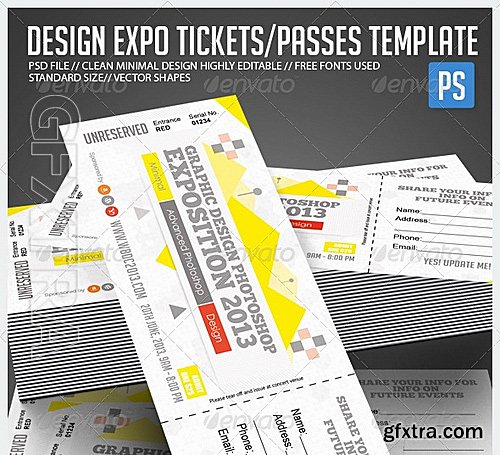 GraphicRiver - Design Expo Passes Templates V1 4898731