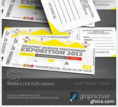 GraphicRiver - Design Expo Passes Templates V1 4898731