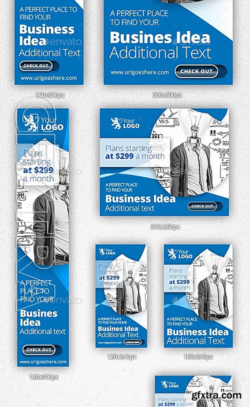 GraphicRiver - Business Online Marketing Web & Facebook Banners 11459249