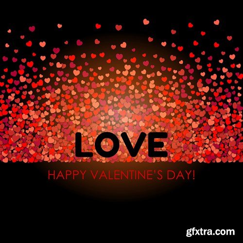 St. Valentine's Day, Hearts, Love 6 - 26xEPS