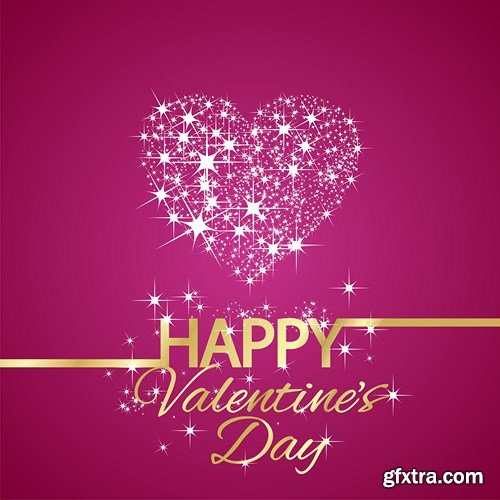 St. Valentine's Day, Hearts, Love 8 - 25xEPS