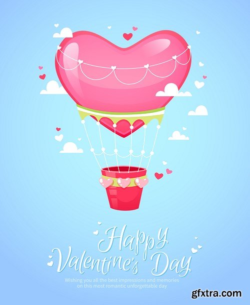 St. Valentine's Day, Hearts, Love 8 - 25xEPS