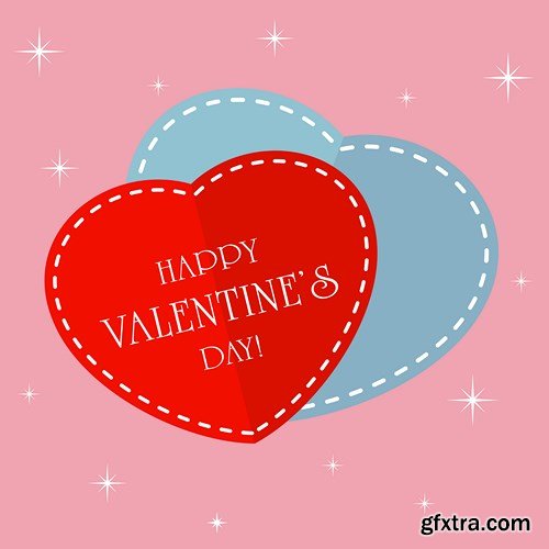 St. Valentine's Day, Hearts, Love 9 - 27xEPS