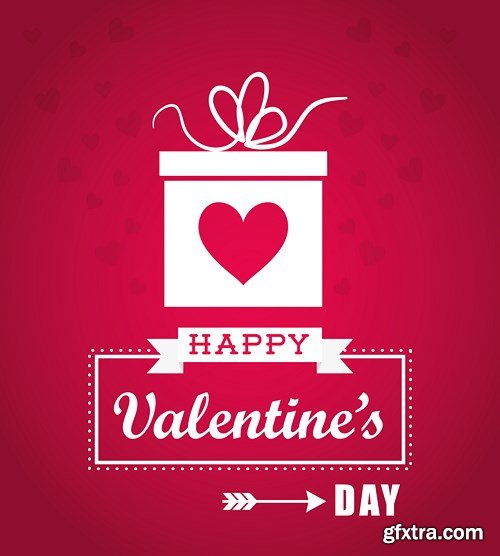 St. Valentine's Day, Hearts, Love 9 - 27xEPS