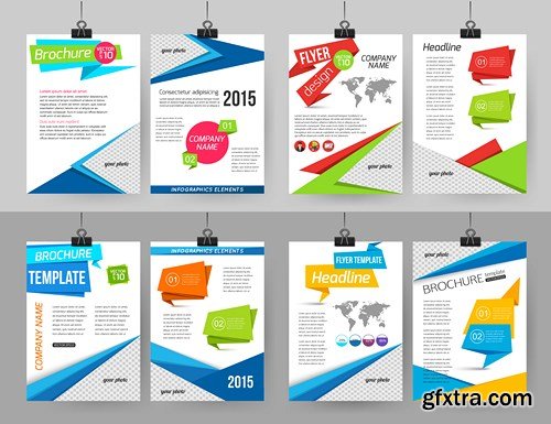 Design Flyer & Corporate Brochures 11 - 30xEPS