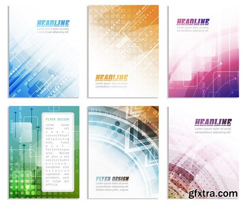 Design Flyer & Corporate Brochures 11 - 30xEPS