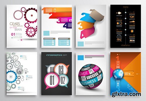 Design Flyer & Corporate Brochures 11 - 30xEPS