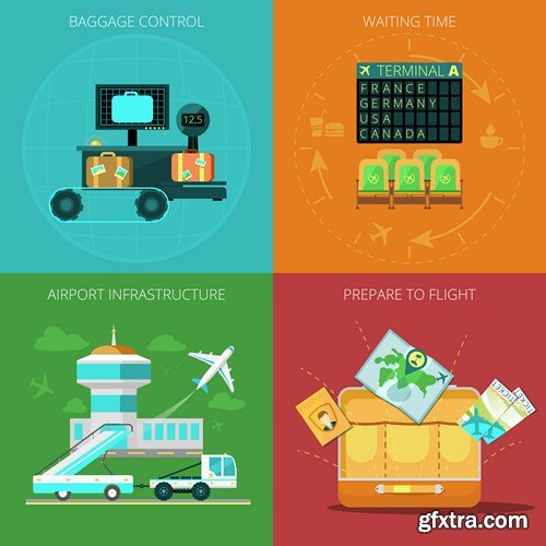 Flat Vector Design 28 - 25xEPS