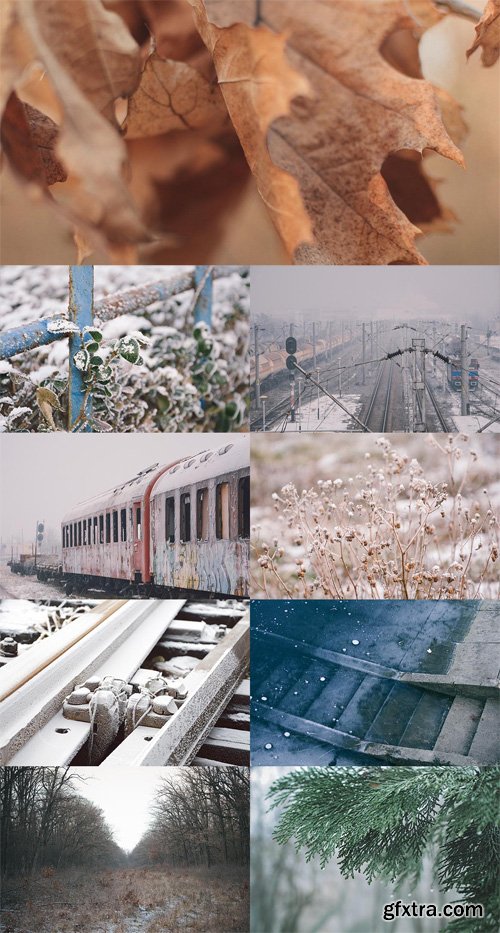 9 Winter Backgrounds