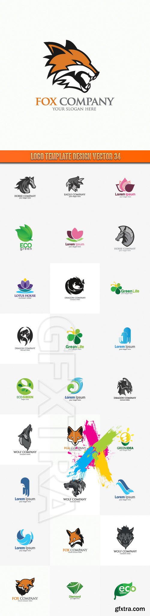 Logo Template Design Vector 34