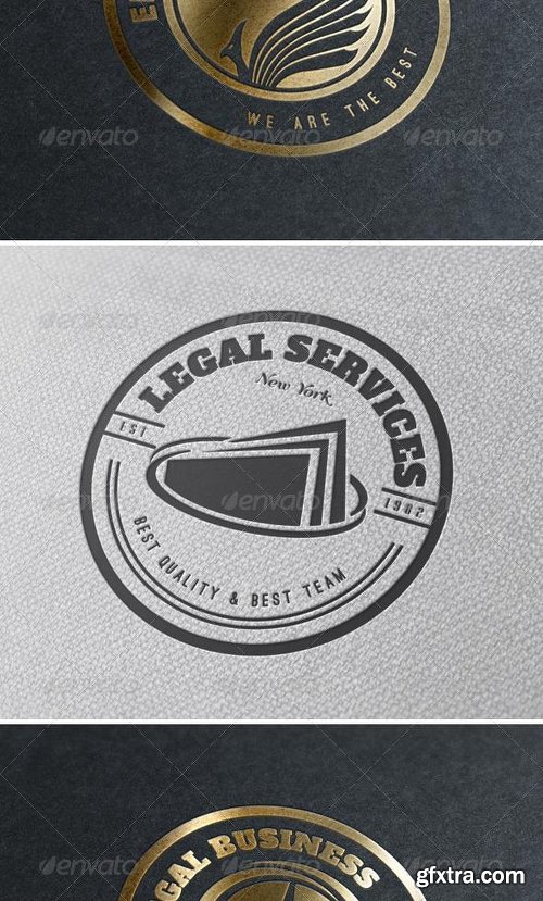 Graphicriver 12 Logos & Badges Law Firm & Legal Services 7048297