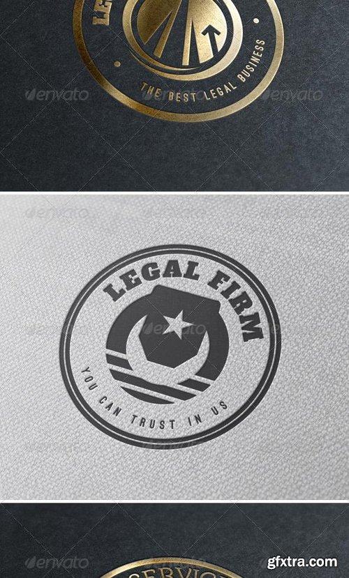 Graphicriver 12 Logos & Badges Law Firm & Legal Services 7048297