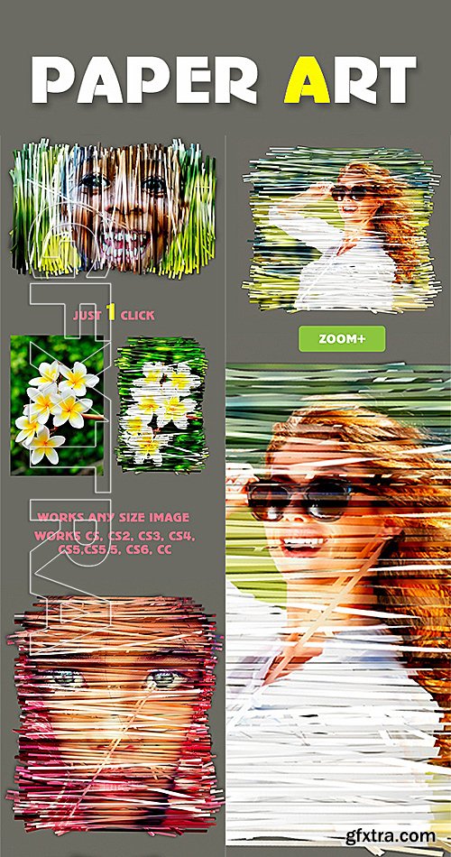 GraphicRiver - Paper Art-Photoshop Action 14482850