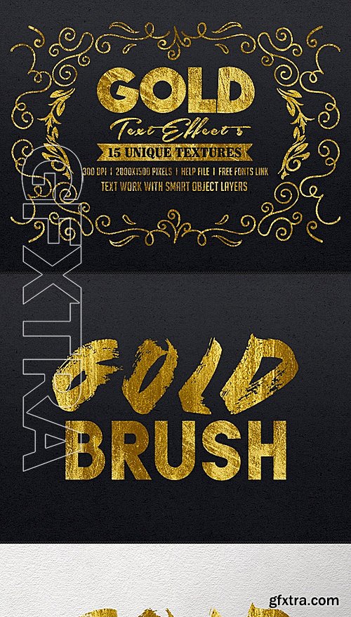 GraphicRiver - Gold Text Effects Gold 14484610