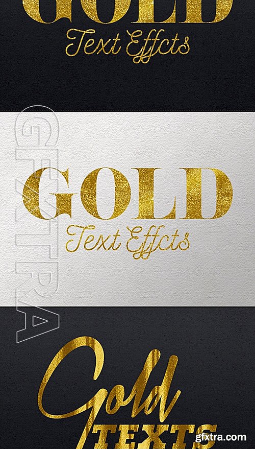 GraphicRiver - Gold Text Effects Gold 14484610