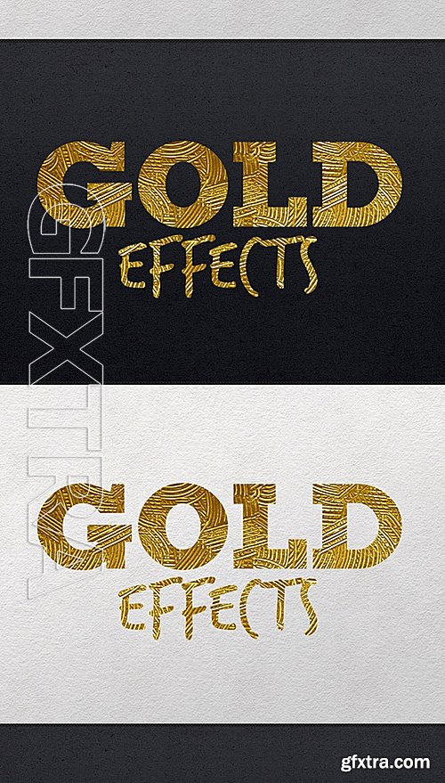 GraphicRiver - Gold Text Effects Gold 14484610