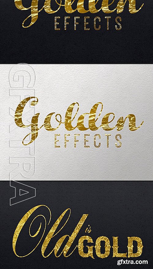 GraphicRiver - Gold Text Effects Gold 14484610