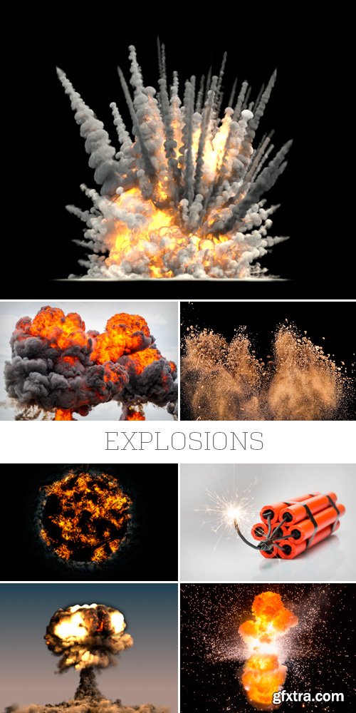 Amazing SS - Explosions, 25xJPGs