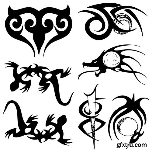 tattoo design 16X EPS