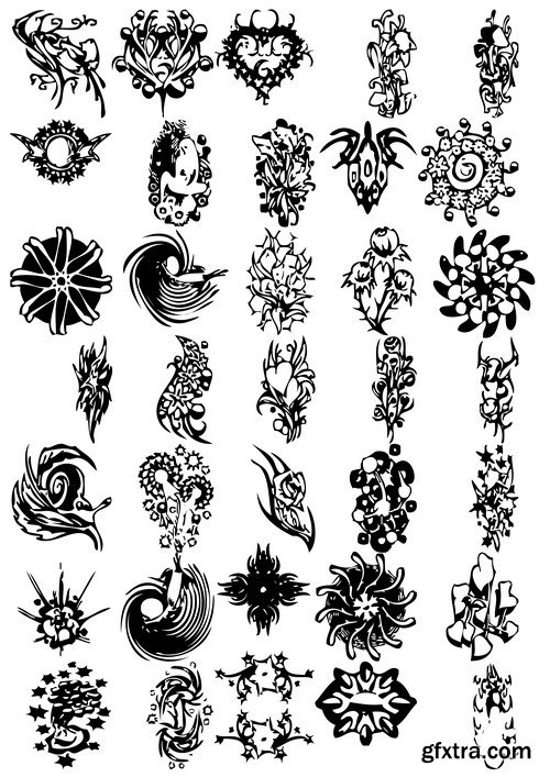 tattoo design 16X EPS