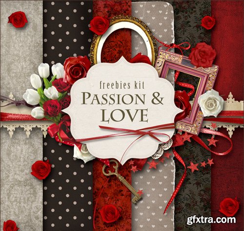 Scrap Kit - Passion & Love