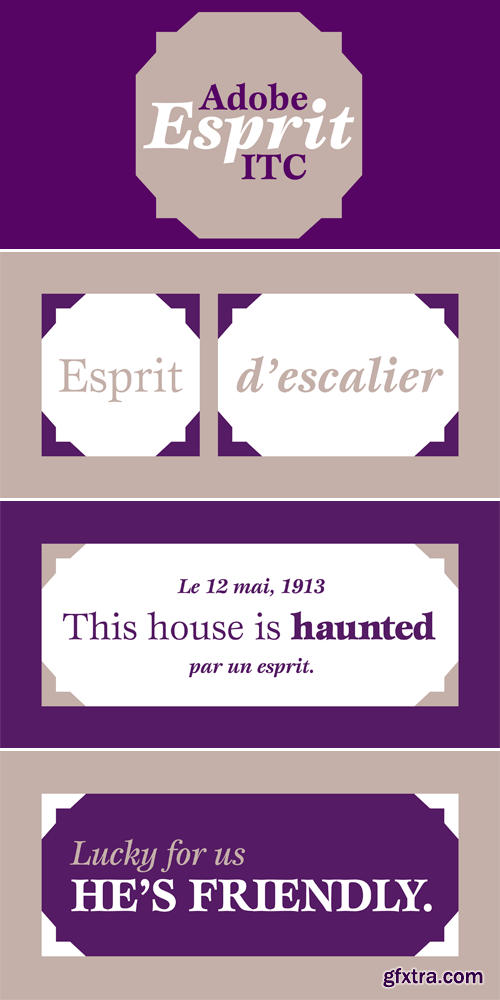 ITC Esprit Font Family