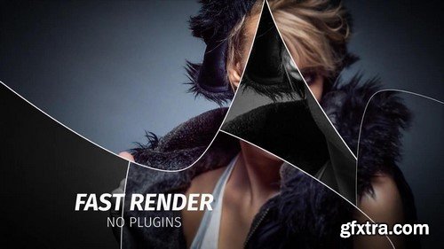 Motion Array - Triangles Photo SlideShow After Effects Template