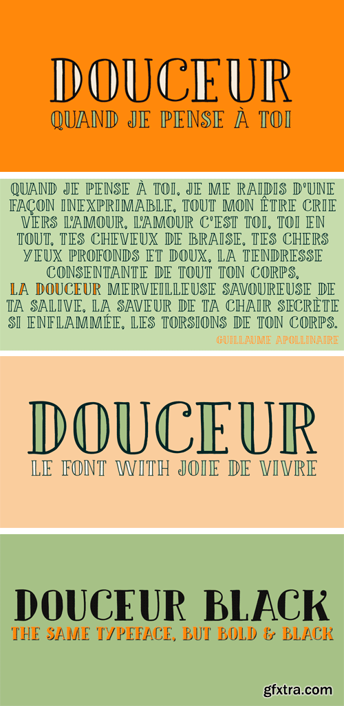 Douceur Font Family