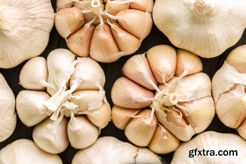 Collection garlic dish with garlic 25 HQ Jpeg