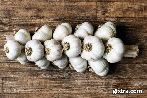 Collection garlic dish with garlic 25 HQ Jpeg