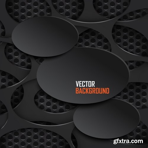 Collection picture vector metal background is web design and elements 25 EPS