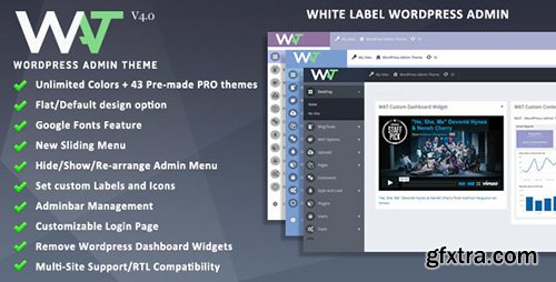 CodeCanyon - WordPress Admin Theme v4.0 - 10822456