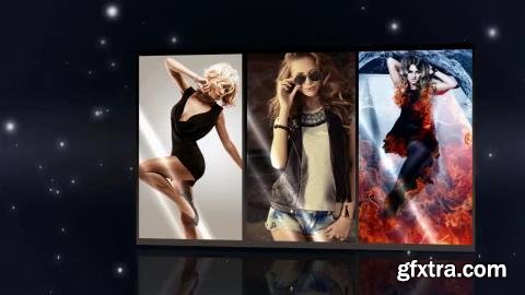 AE Template: Spacey Slideshow