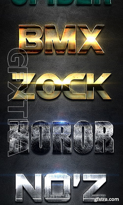 GraphicRiver - 10 Extra Light Text Effects Vol2 14459850