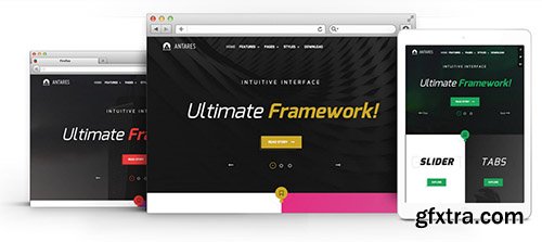 RocketTheme - RT Antares v1.0.1 - Joomla 3.4 Template