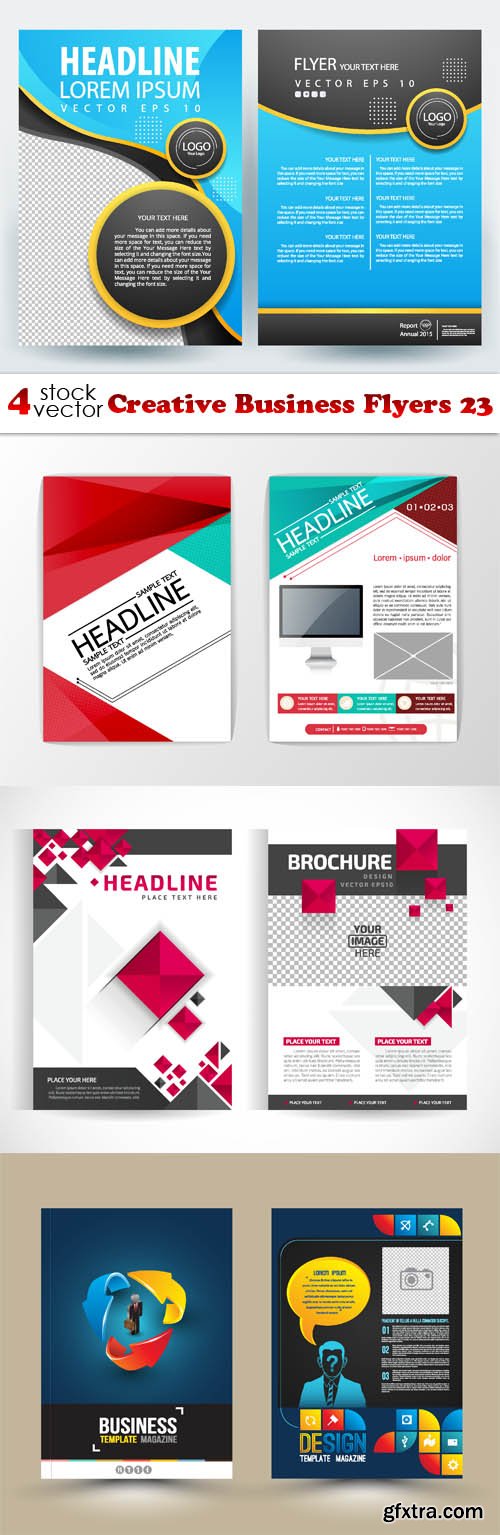 Vectors - Creative Business Flyers 23