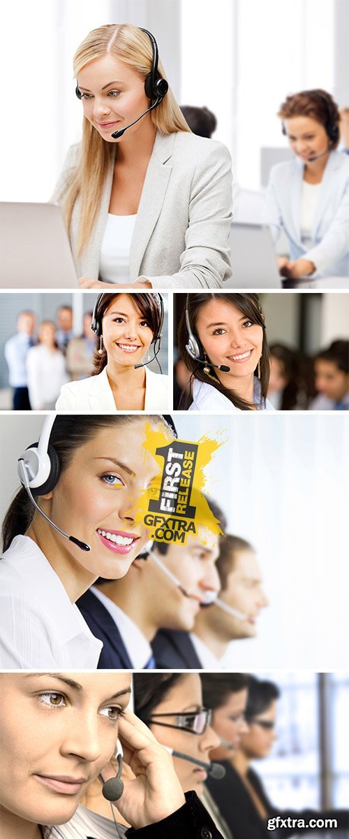 Stock Photo: Customer Support Representative