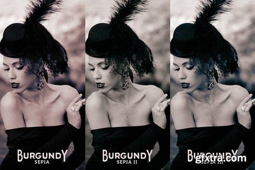 CM - Burgundy Lightroom Preset Pack 519087