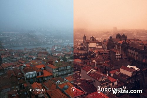 CM - Burgundy Lightroom Preset Pack 519087